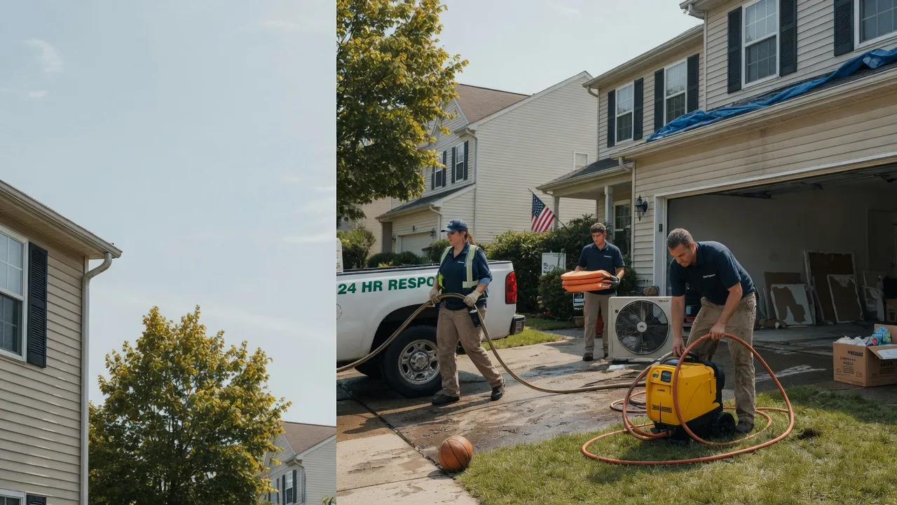 Emergency Water Damage Restoration in Barclay, MD near me